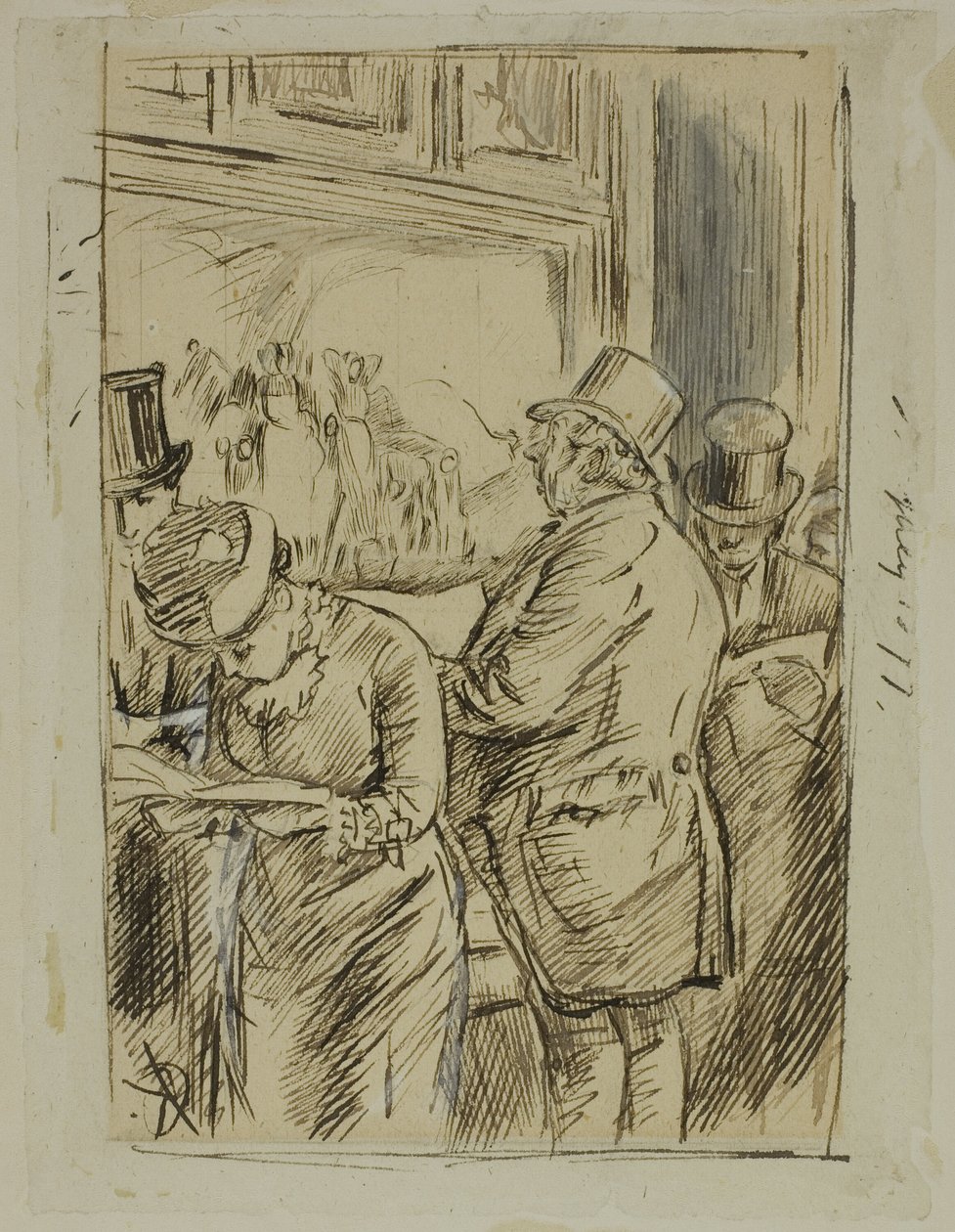 Die Kartoffelernte von Charles Samuel Keene
