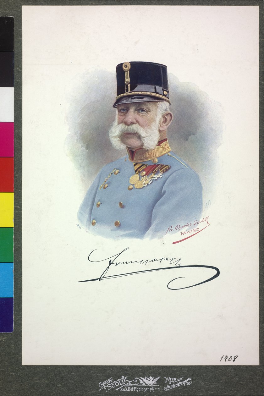 Kaiser von Österreich Franz Joseph I. von Charles Scolik