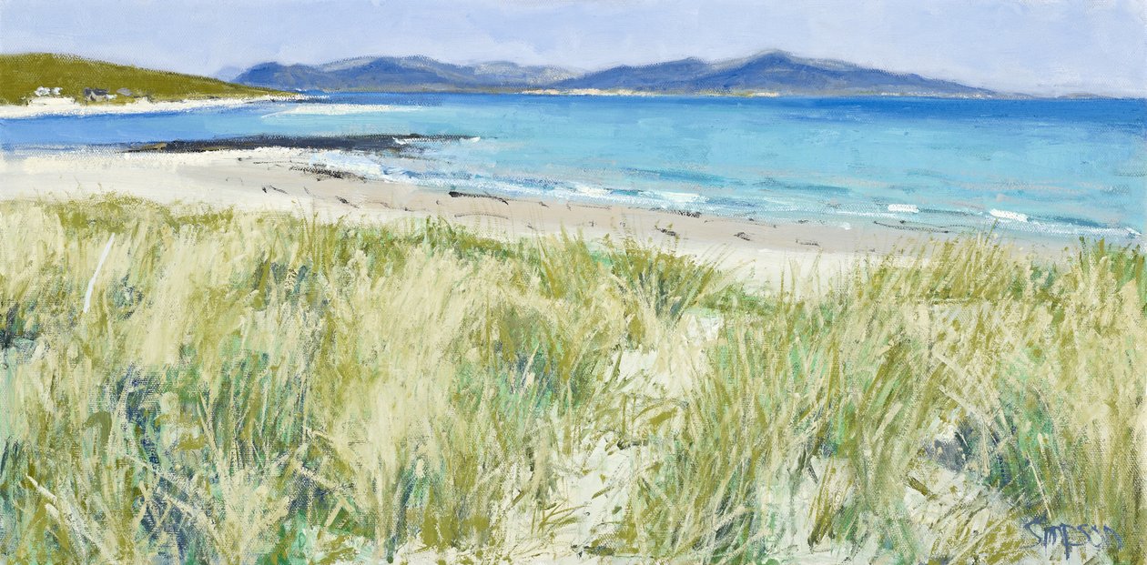 Strandgräser, Berneray, 2011 von Charles Simpson