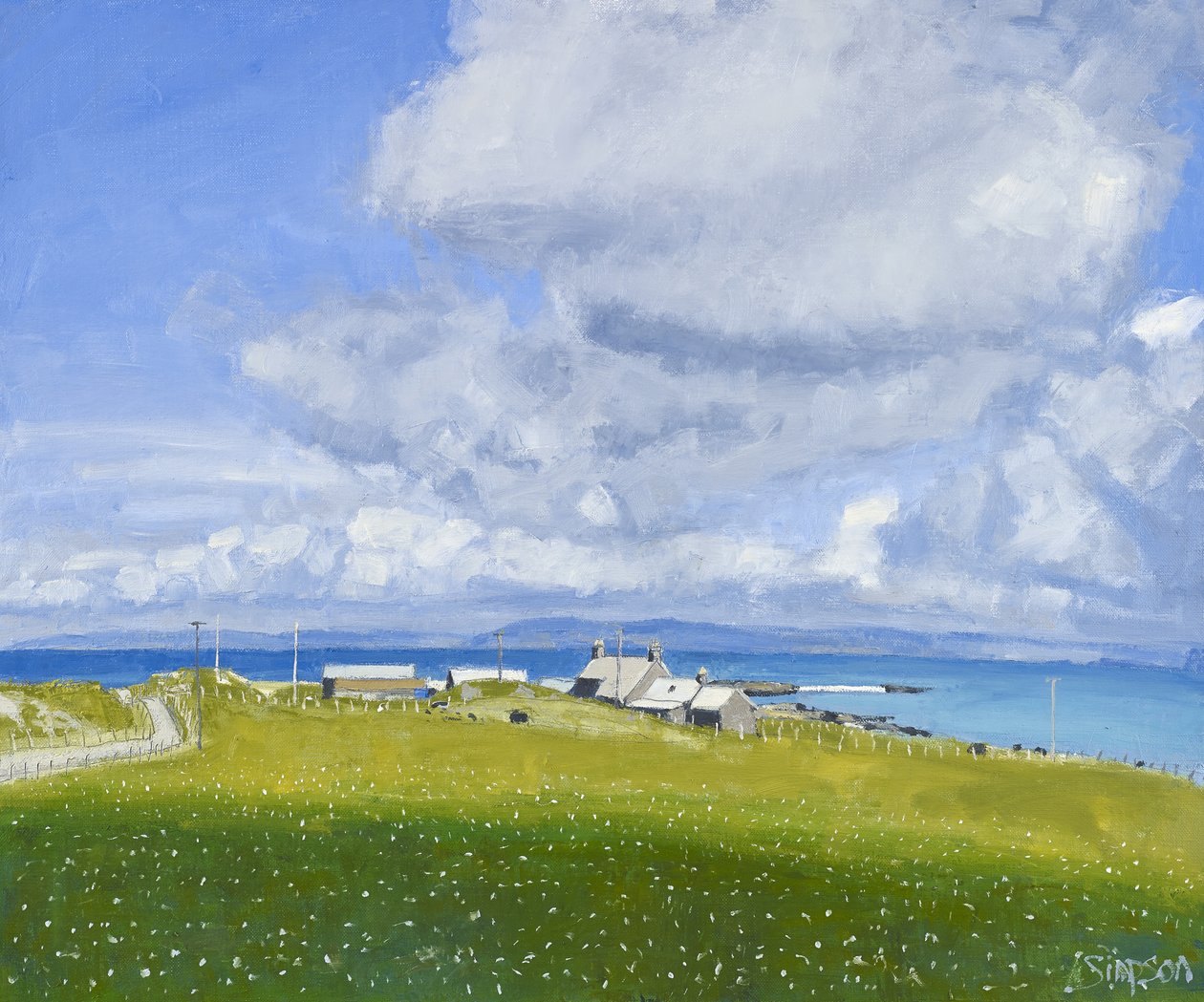 Iona Bauernhof, 2013 von Charles Simpson
