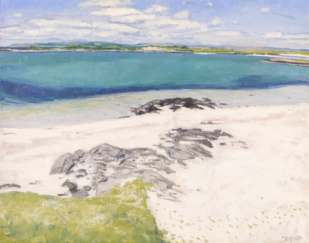 Traigh Morgen, 2016 von Charles Simpson