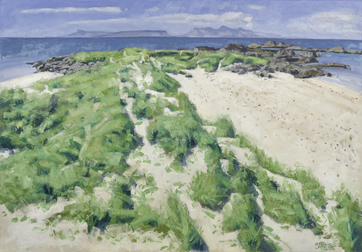 Zwei Strände, 2016 von Charles Simpson