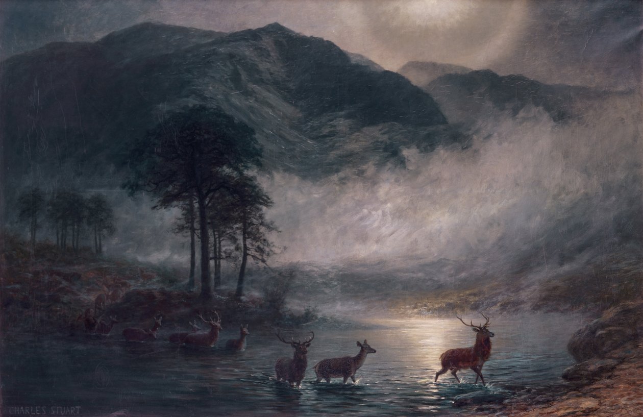Die Flussüberquerung von Charles Stuart