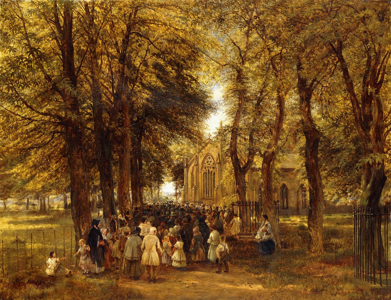 Eine Landhochzeit von Charles Thomas Burt
