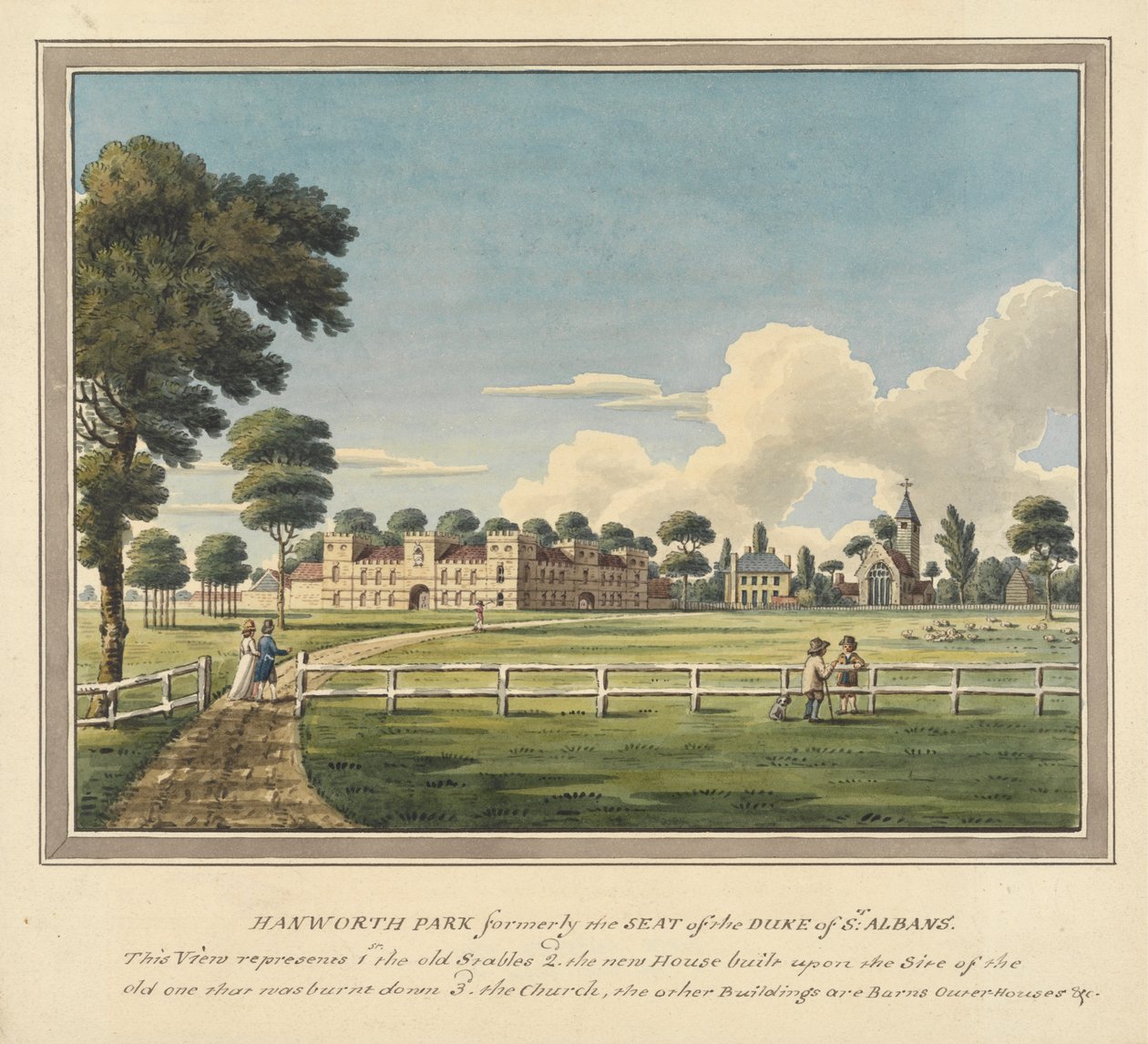 Hanworth Park, Middlesex von Charles Tomkins