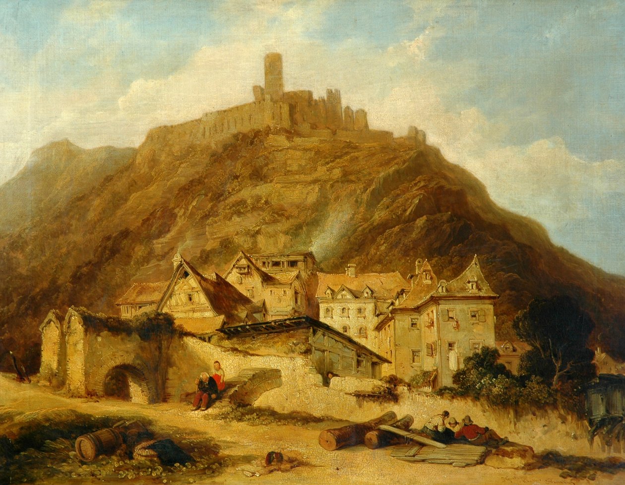 St. Goar am Rhein von Charles Tomkins