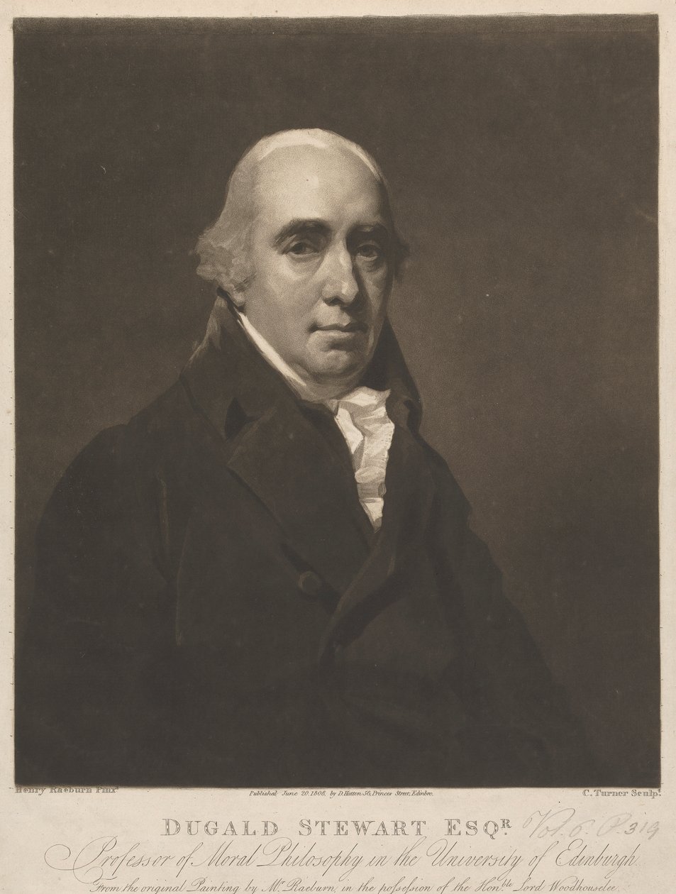 Dugald Stewart Esq. von Charles Turner