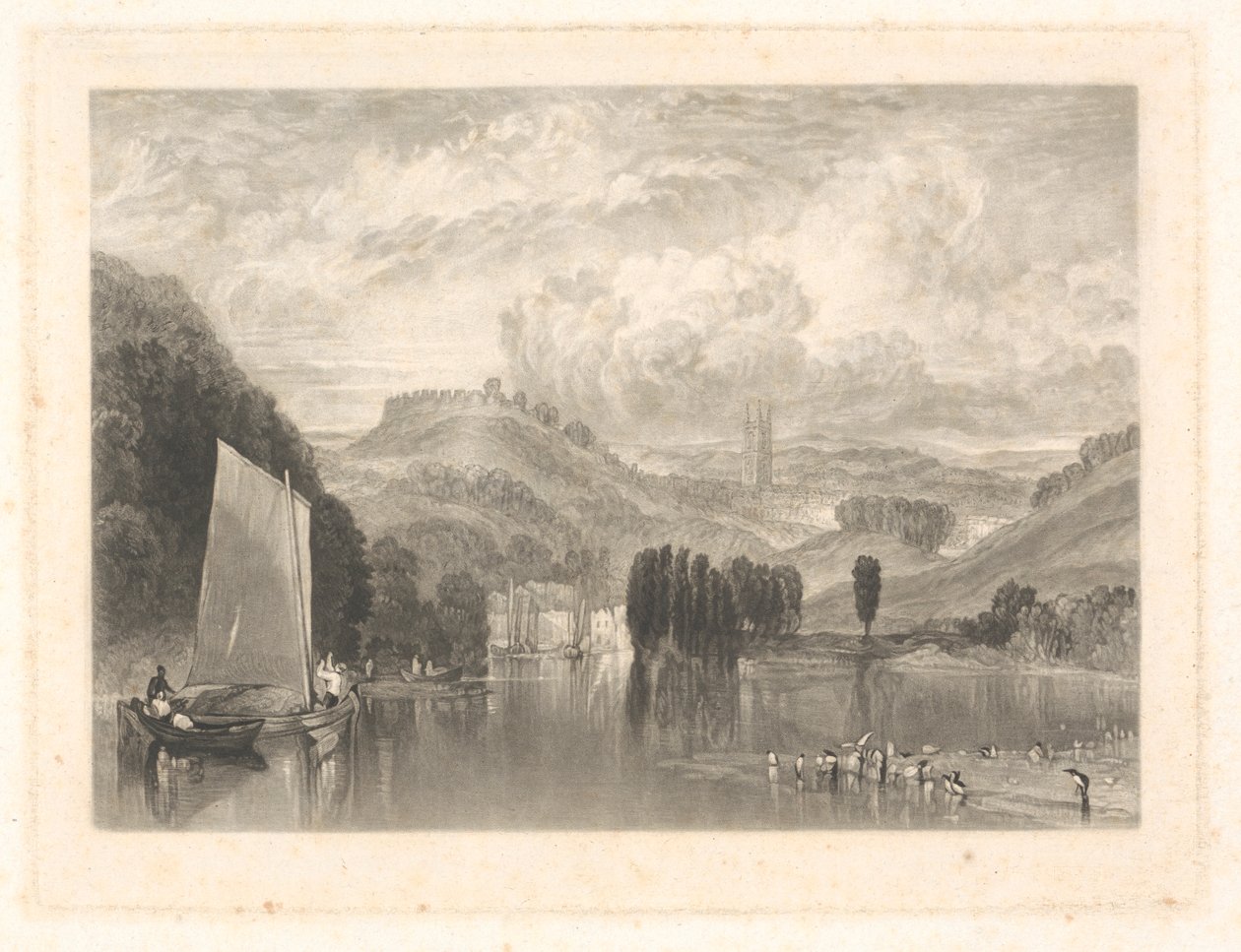 Totnes am Dart von Charles Turner