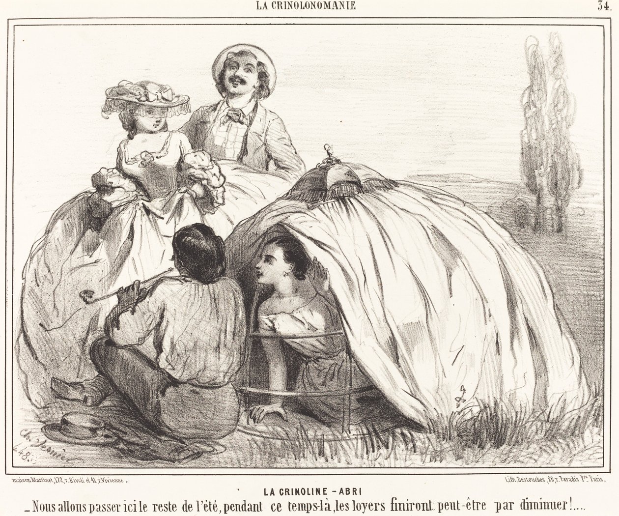 Das Krinoline-Versteck von Charles Vernier