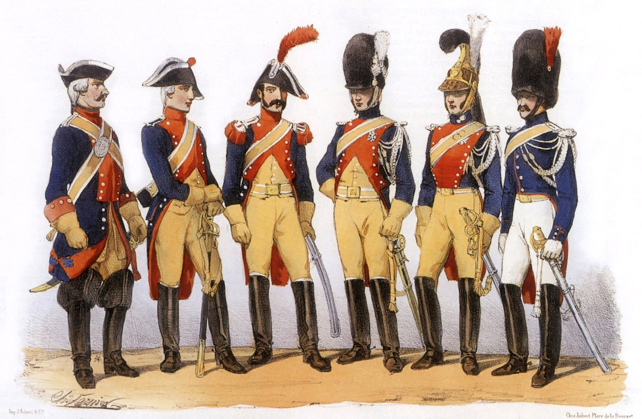 Uniformen der französischen Armee: Gendarmen von Charles Vernier