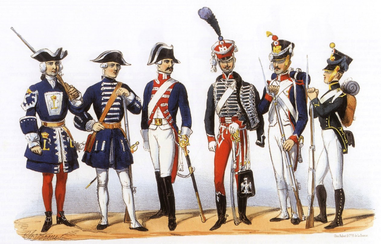 Uniformen der französischen Armee: Spezialgarden von Charles Vernier
