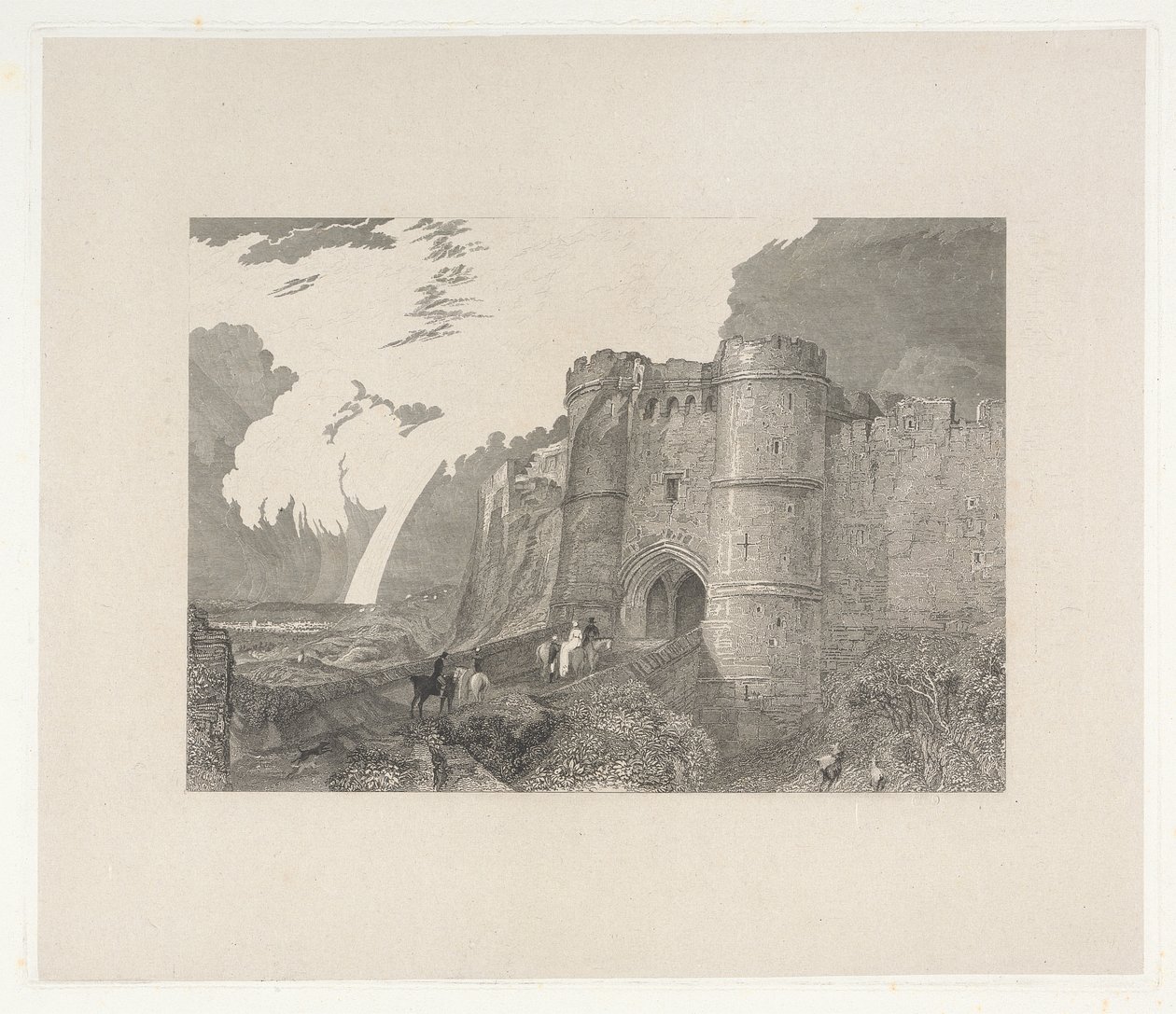 Carisbrook Castle, Isle of Wight von Charles Westwood