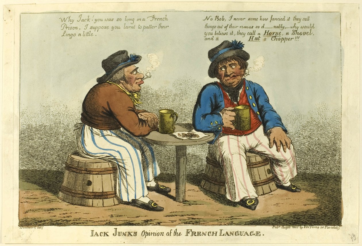 Jack Junks Meinung über die französische Sprache von Charles Williams