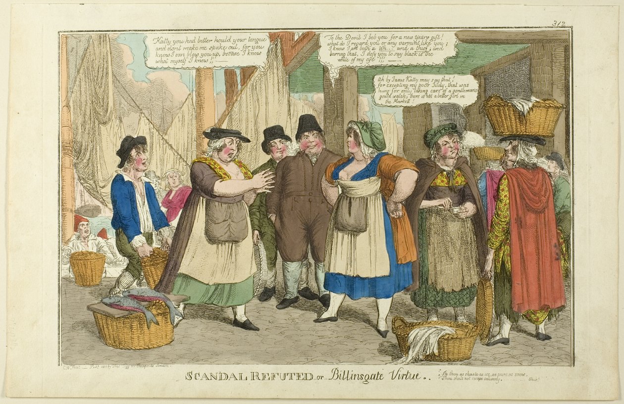 Skandal widerlegt oder Billingsgate-Tugend von Charles Williams
