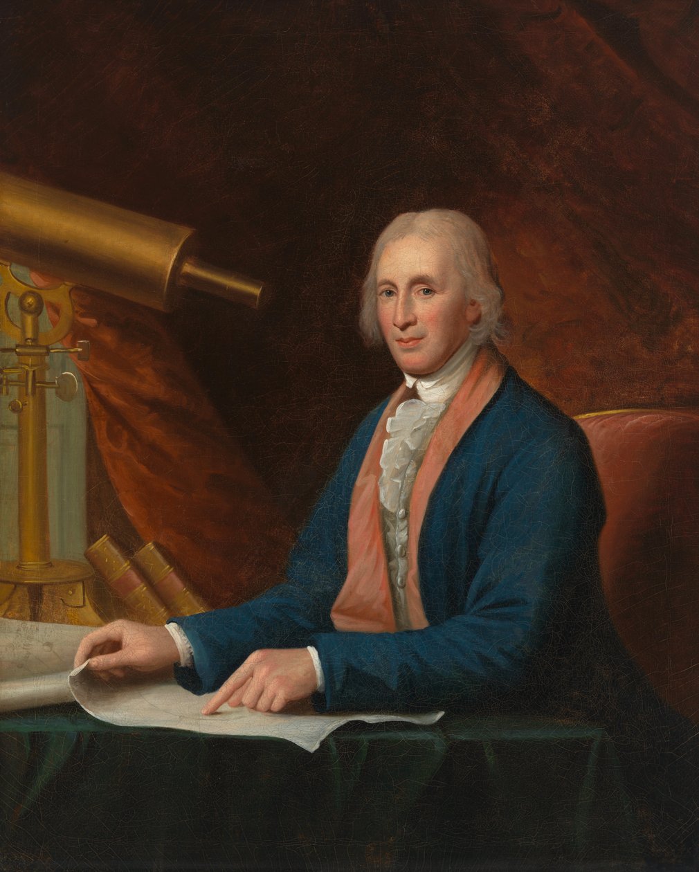 David Rittenhouse, 1796 von Charles Willson Peale