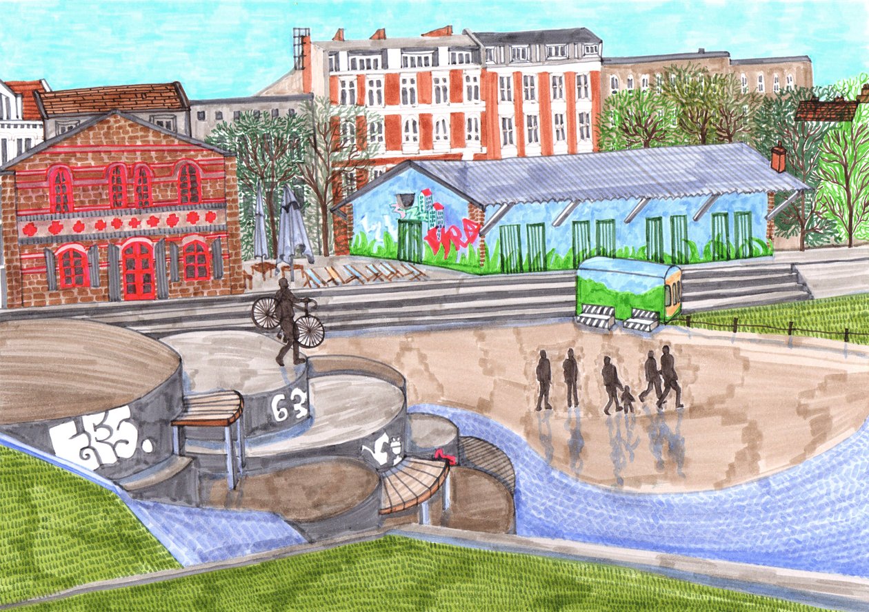 Görlitzer Park von Charlotte Orr