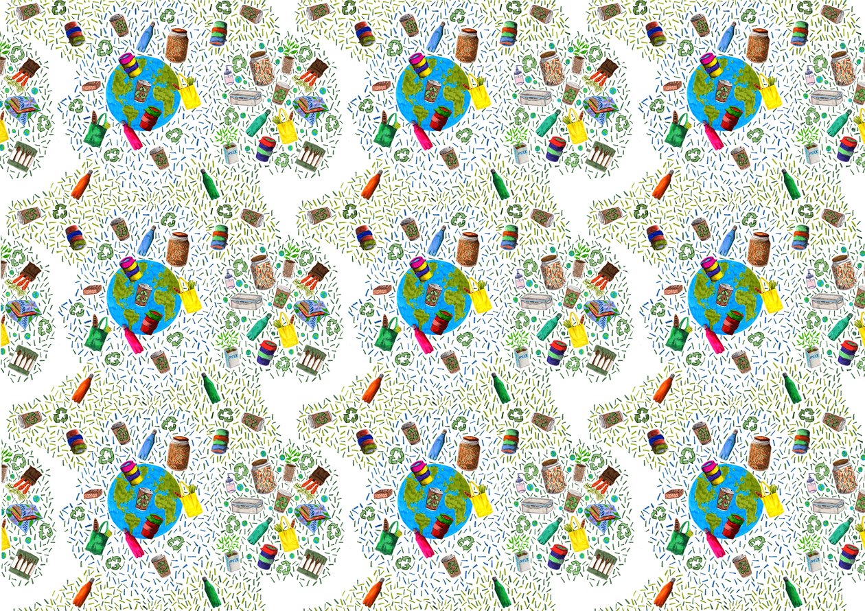 Recyclingbehälter-Design von Charlotte Orr