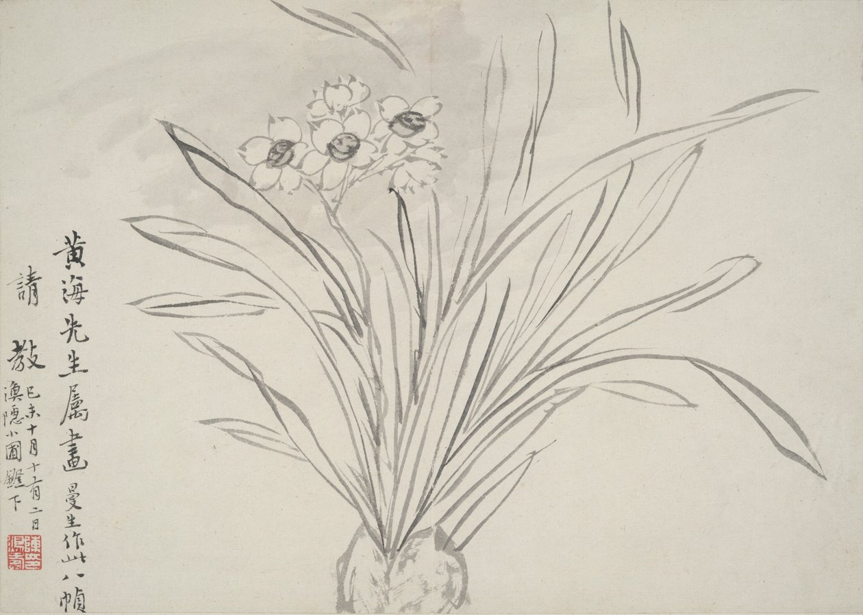Blumenalbum von Chen Hongshou