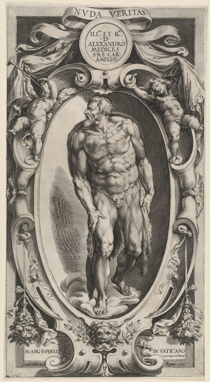 Johannes der Täufer, 1591 von Cherubino Alberti