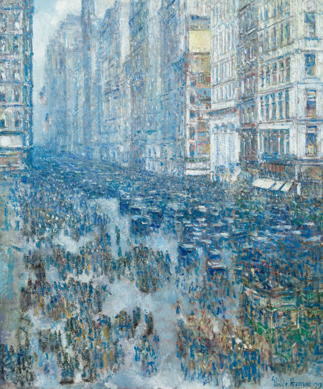 Fifth Avenue von Childe Frederick Hassam