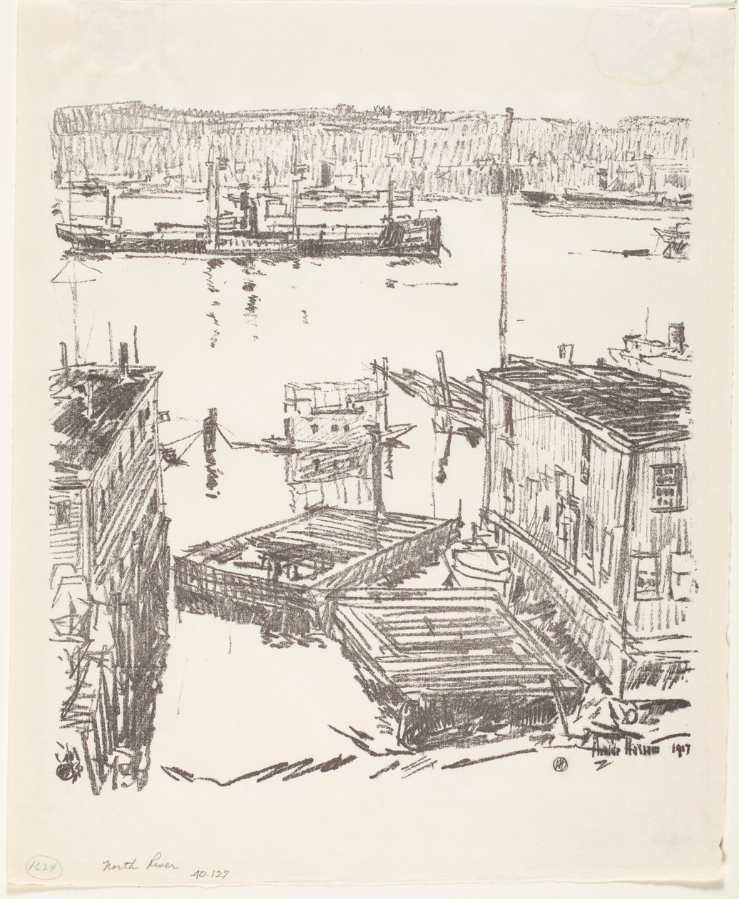 Nordfluss von Childe Frederick Hassam
