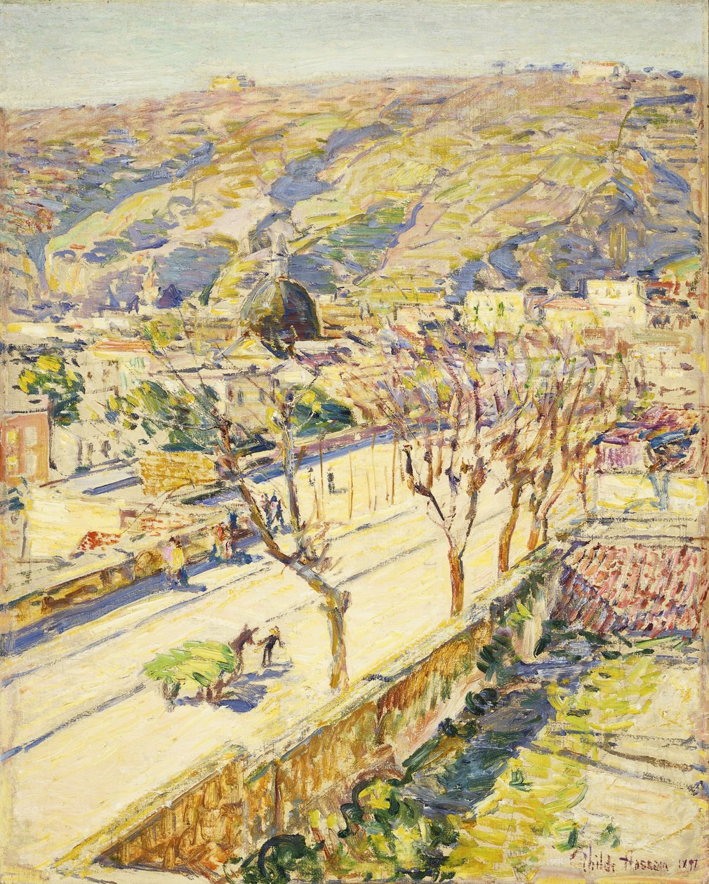 Posillipo, Italien von Childe Frederick Hassam