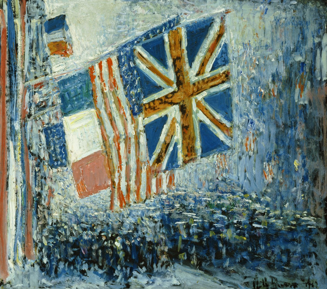 Die große Parade von Childe Frederick Hassam