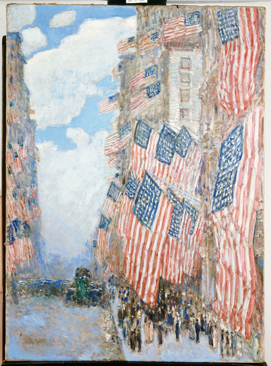 Der Vierte Juli von Childe Frederick Hassam