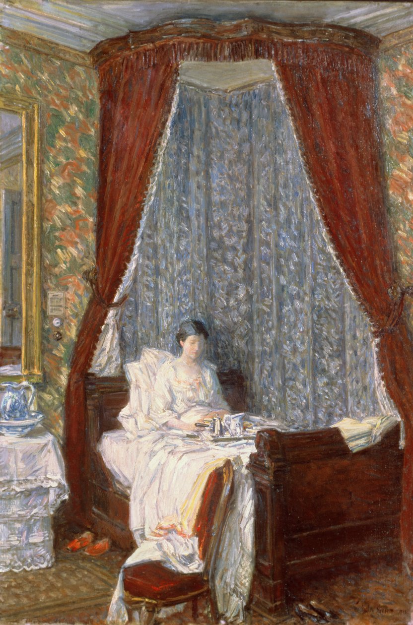 Das französische Frühstück von Childe Frederick Hassam