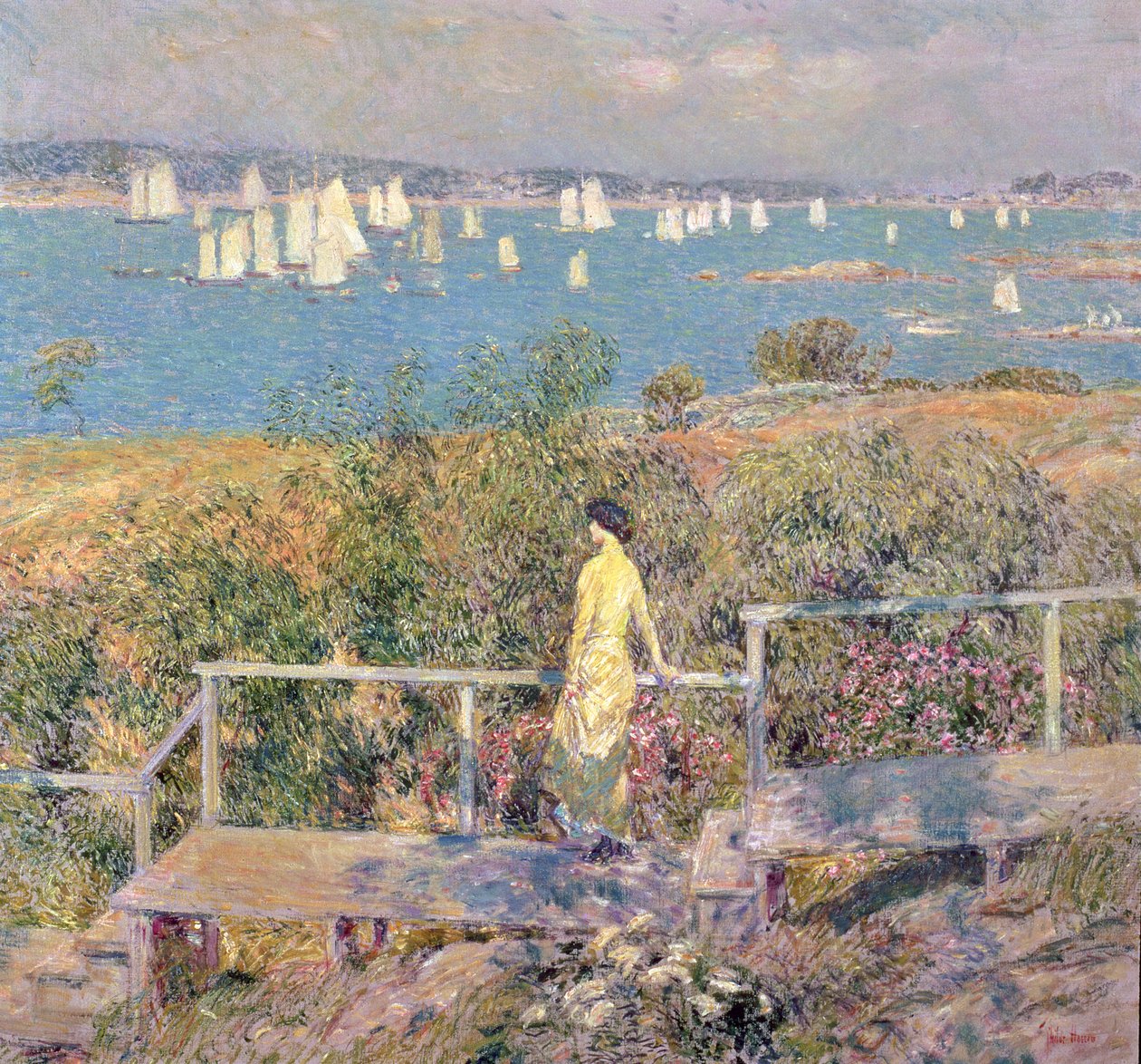 Yachten, Gloucester von Childe Frederick Hassam