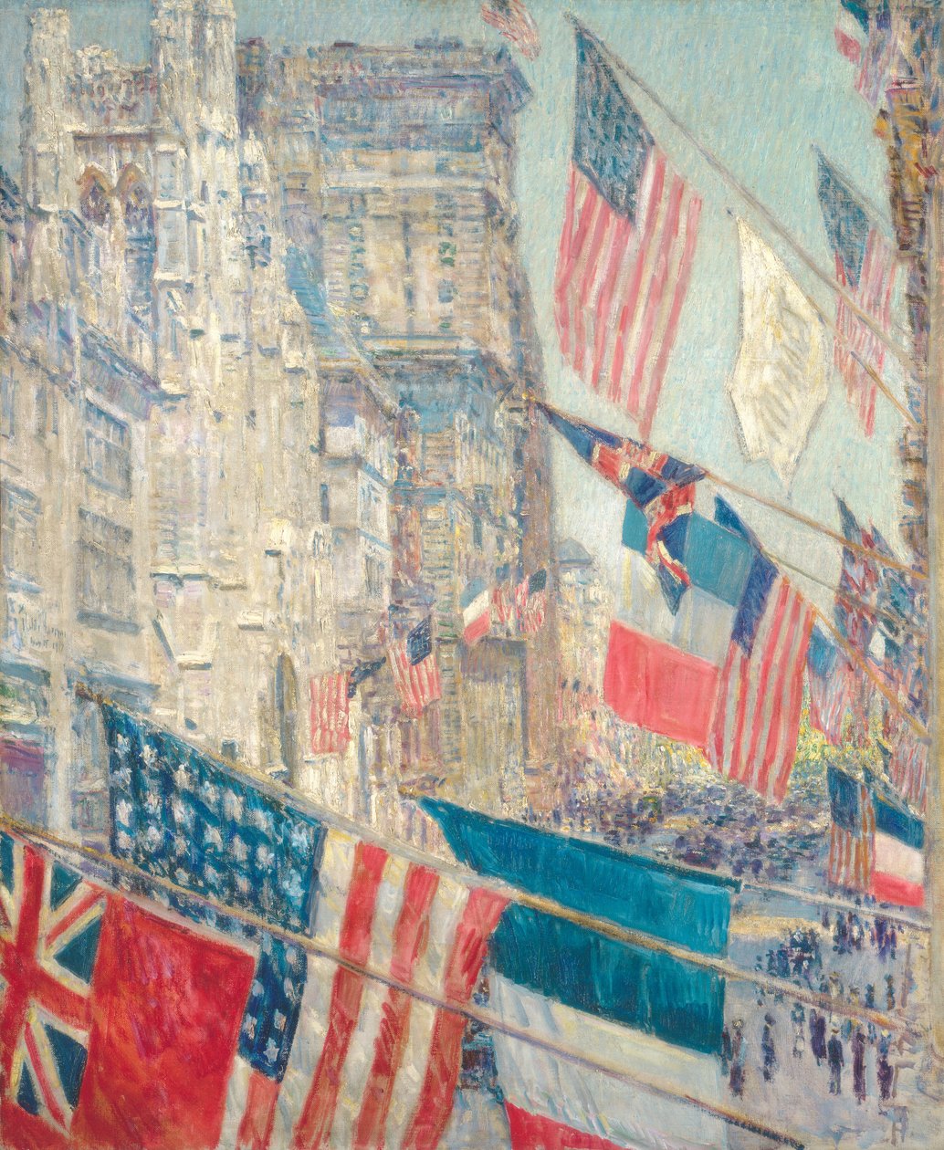 Alliierter Tag, Mai 1917 von Childe Hassam