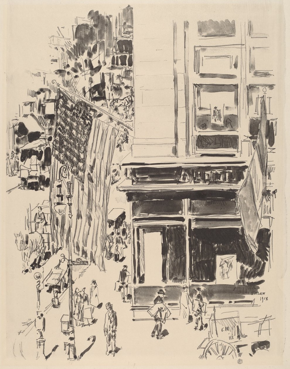 Lafayette Straße von Childe Hassam