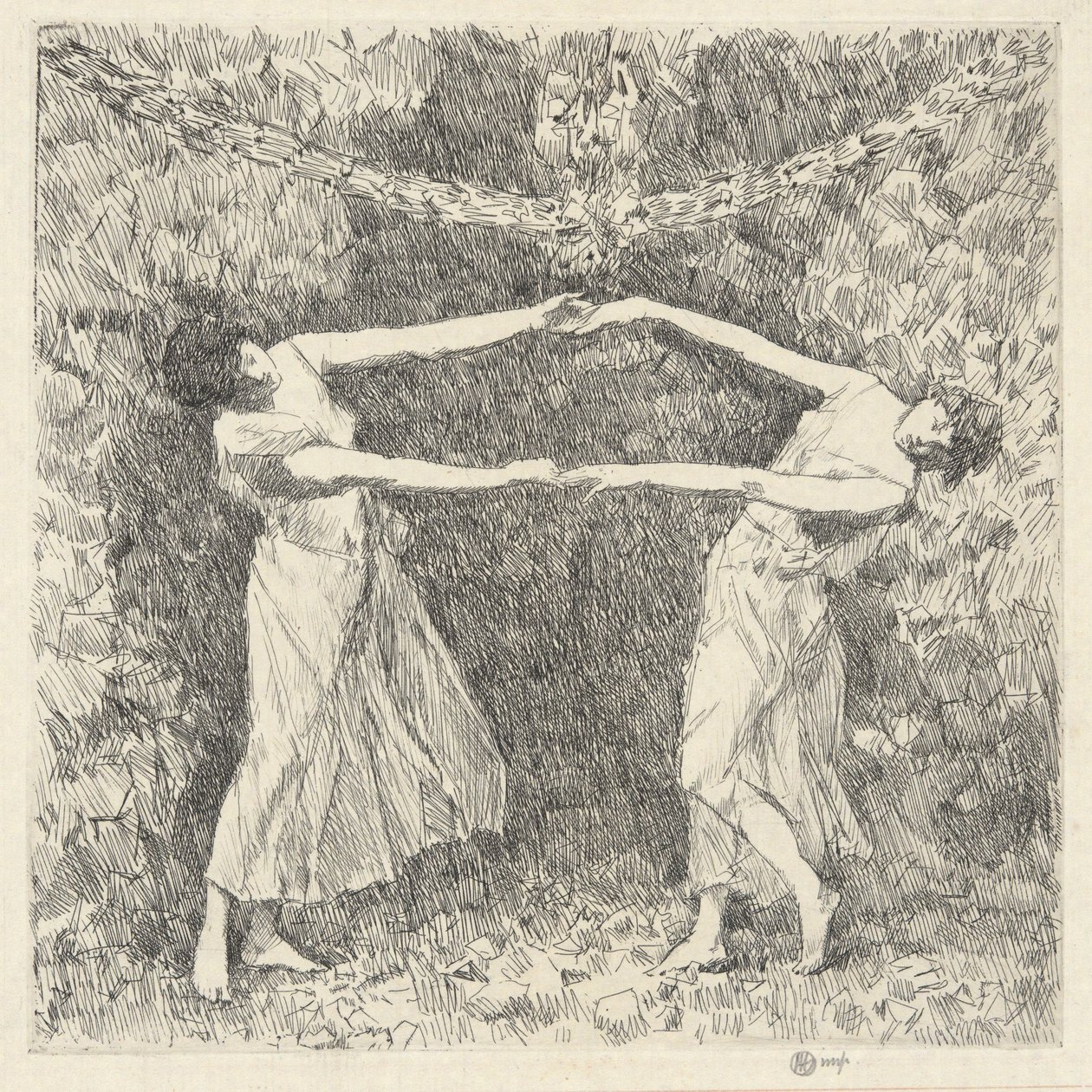 Lorbeertanz von Childe Hassam
