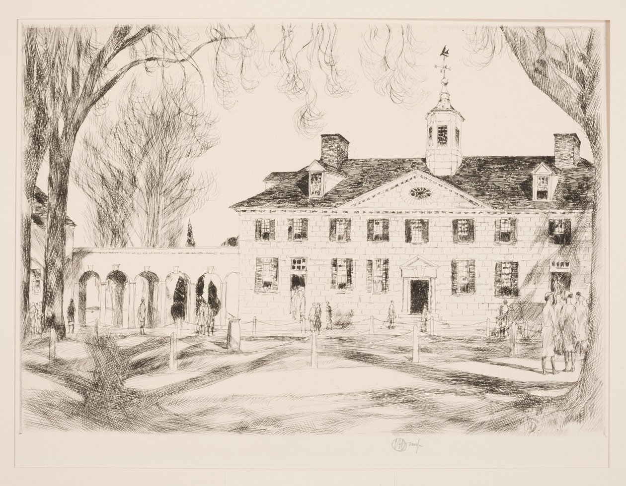 Mt. Vernon, 1925 von Childe Hassam