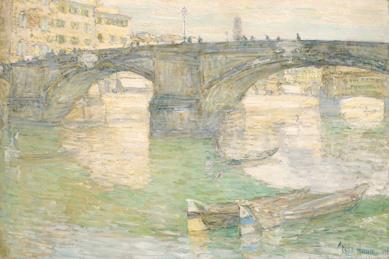 Ponte Santa Trinità von Childe Hassam