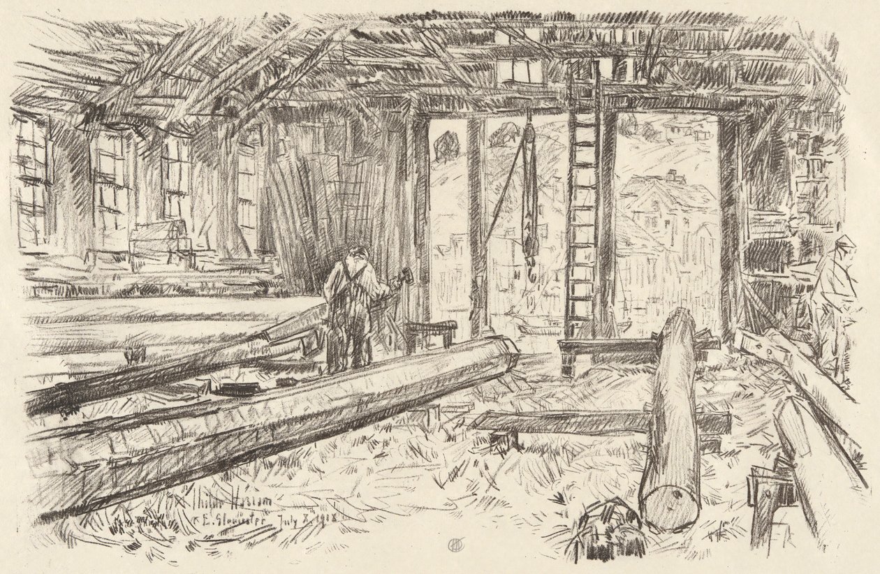 Sparladen von Childe Hassam