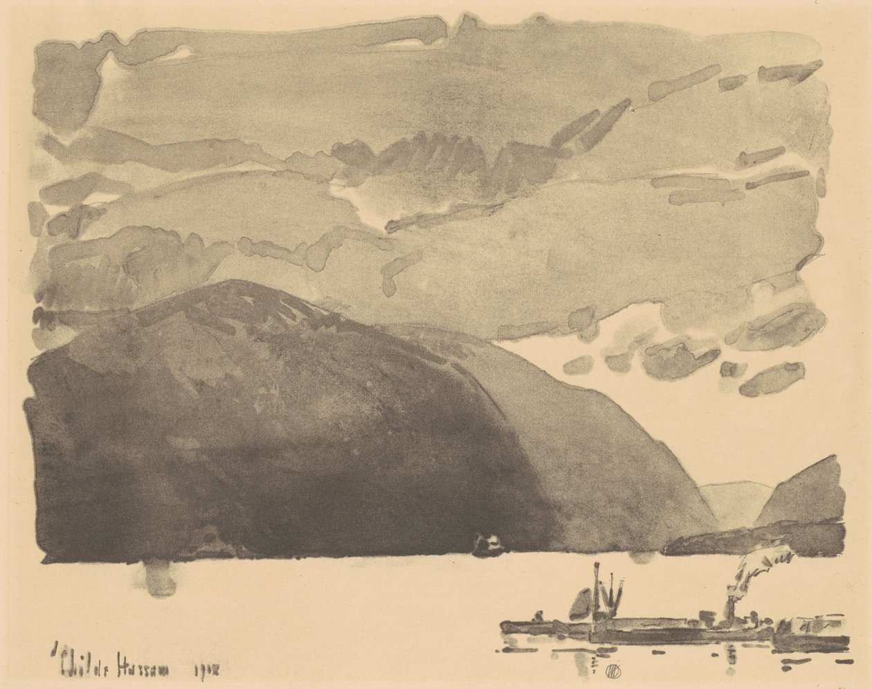Sturm König von Childe Hassam