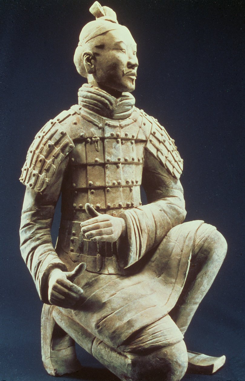 Terrakotta-Armee, Qin-Dynastie, 210 v. Chr. von Chinese School