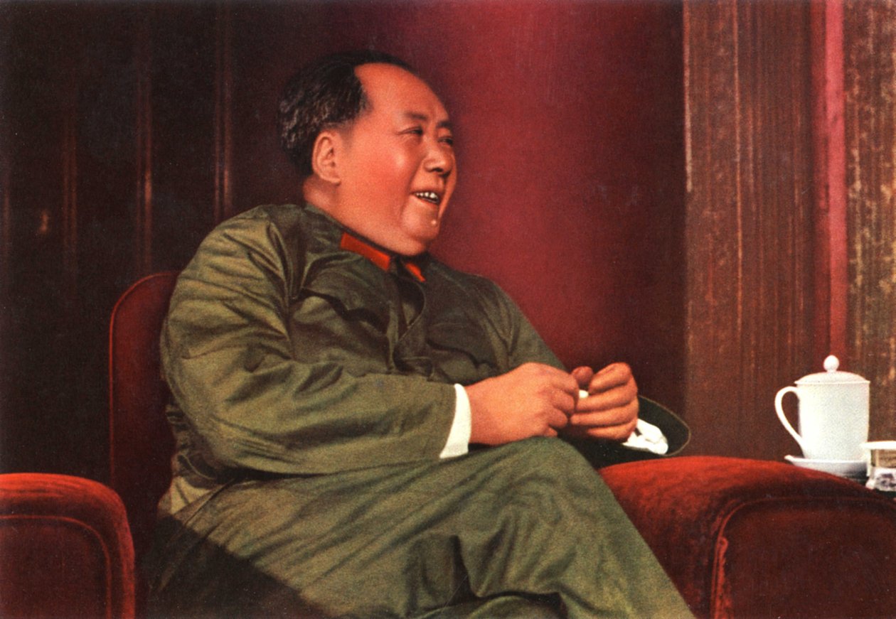 Porträt von Mao Zedong von Chinese Photographer