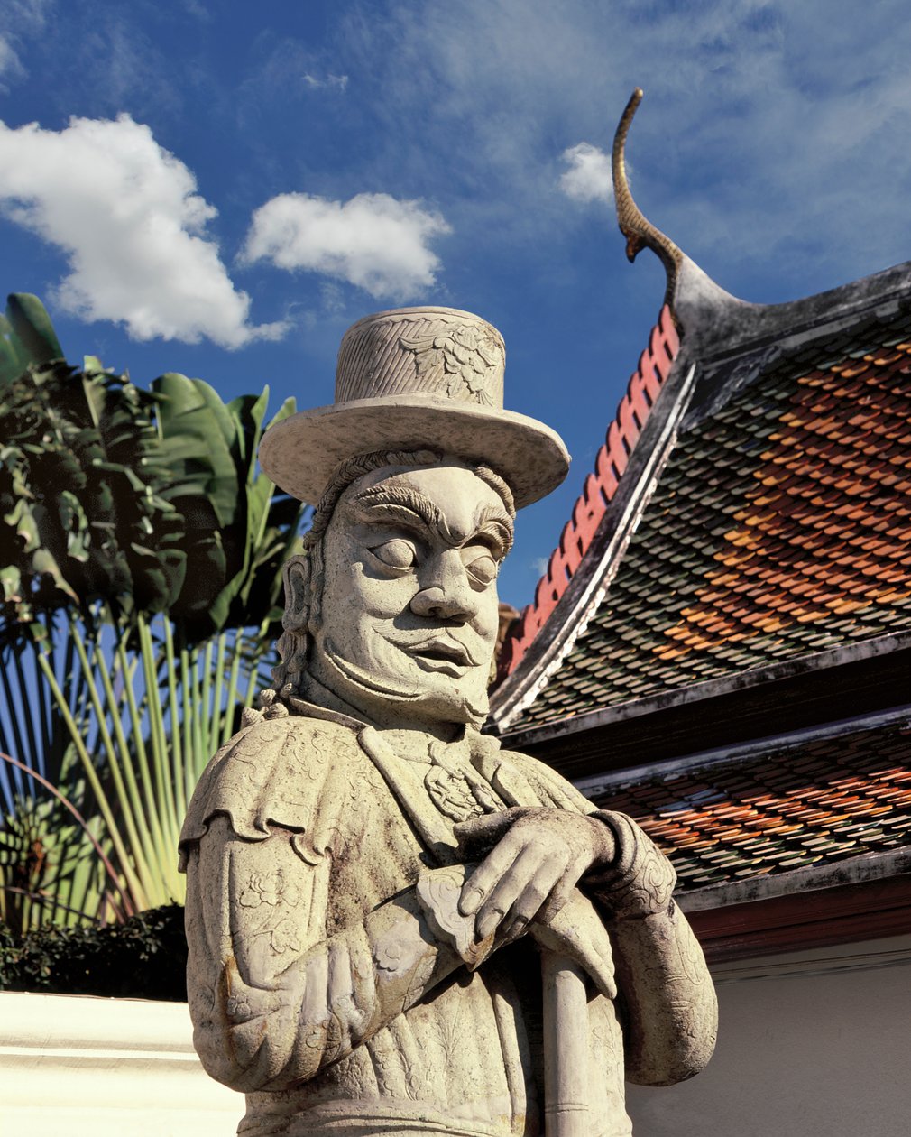 Türwächter von Chinese School