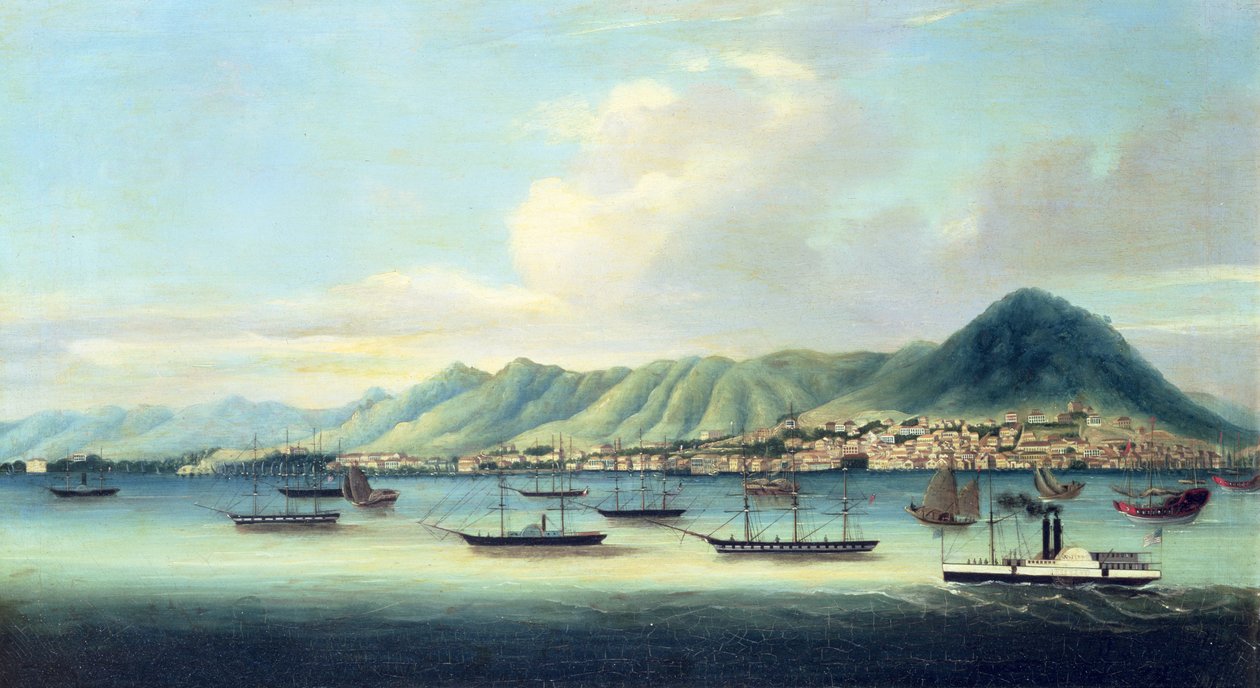Victoria Island, Hongkong von Chinese School
