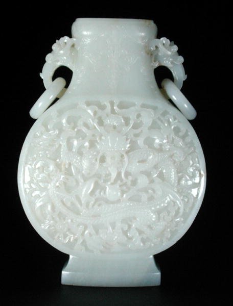 Kaiserliche Mondflasche, Qianlong von Chinese School Chinese School