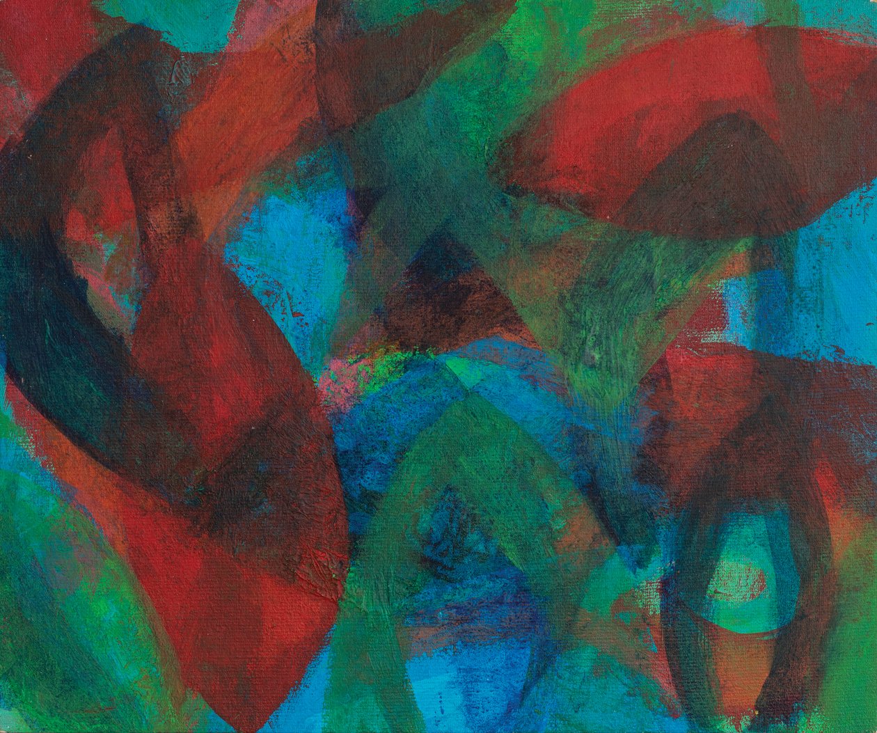 Abstrakte Komposition, 2003 von Ching Fun Tso