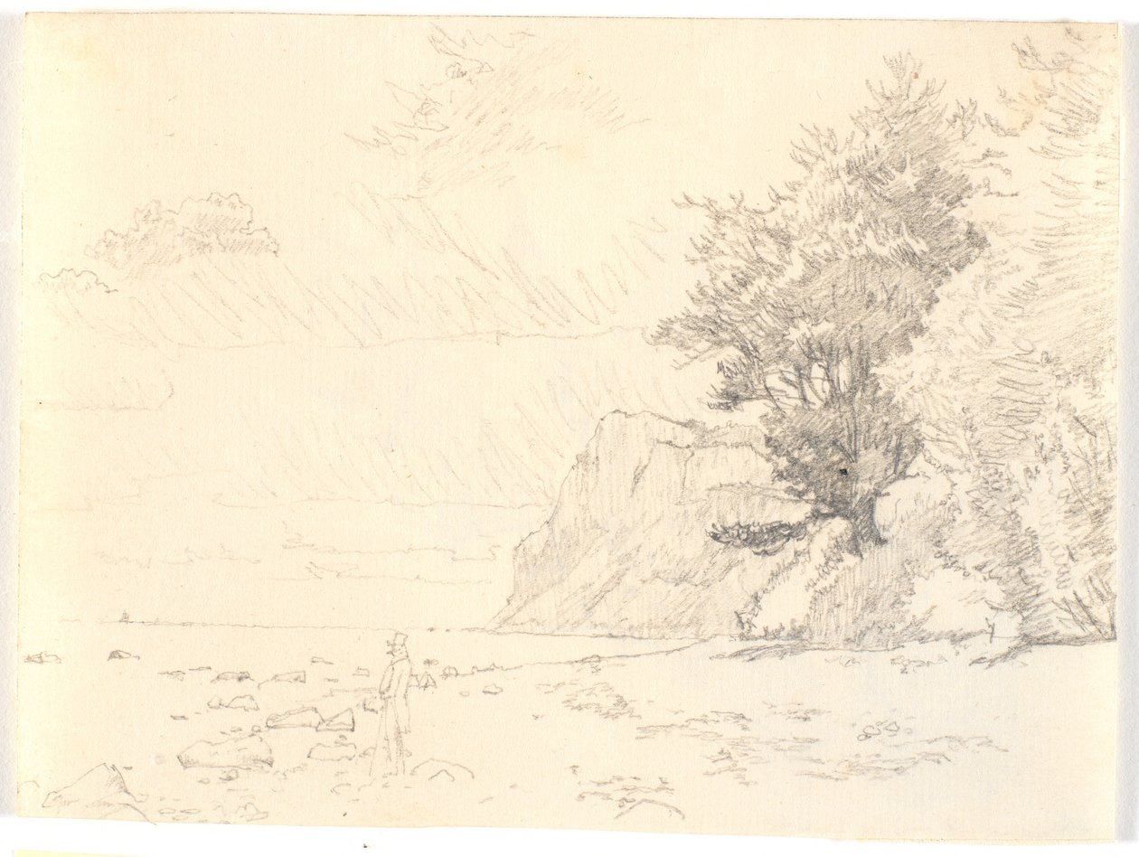 Teil der Møns Klint von Christen Købke