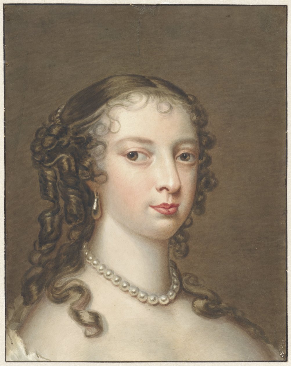 Porträt einer Frau von Christiaan Kramm