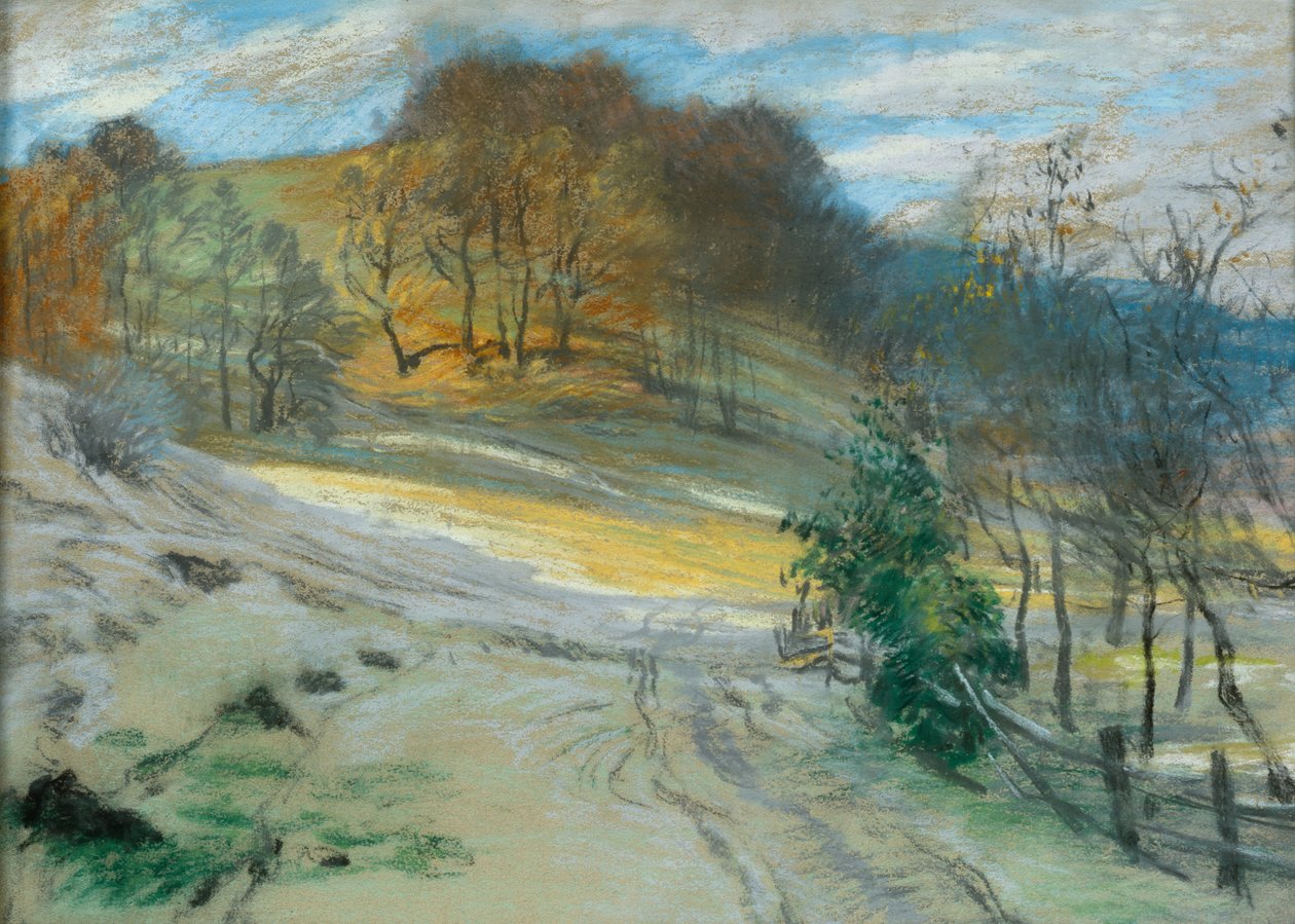 Herbstlandschaft von Christian Eriksen Skredsvig