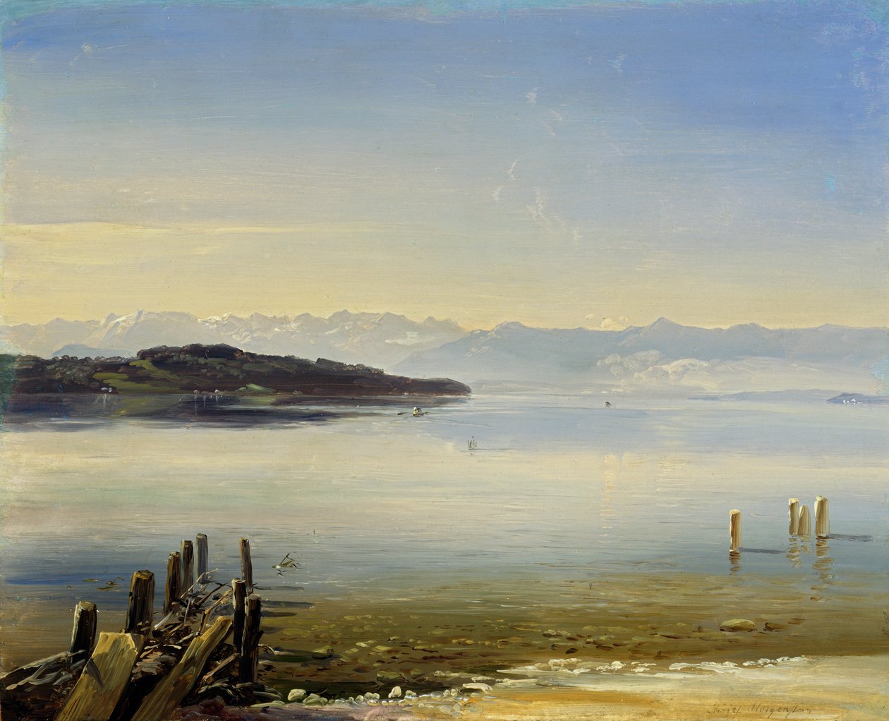 Der Starnberger See von Christian Ernst Bernhard Morgenstern