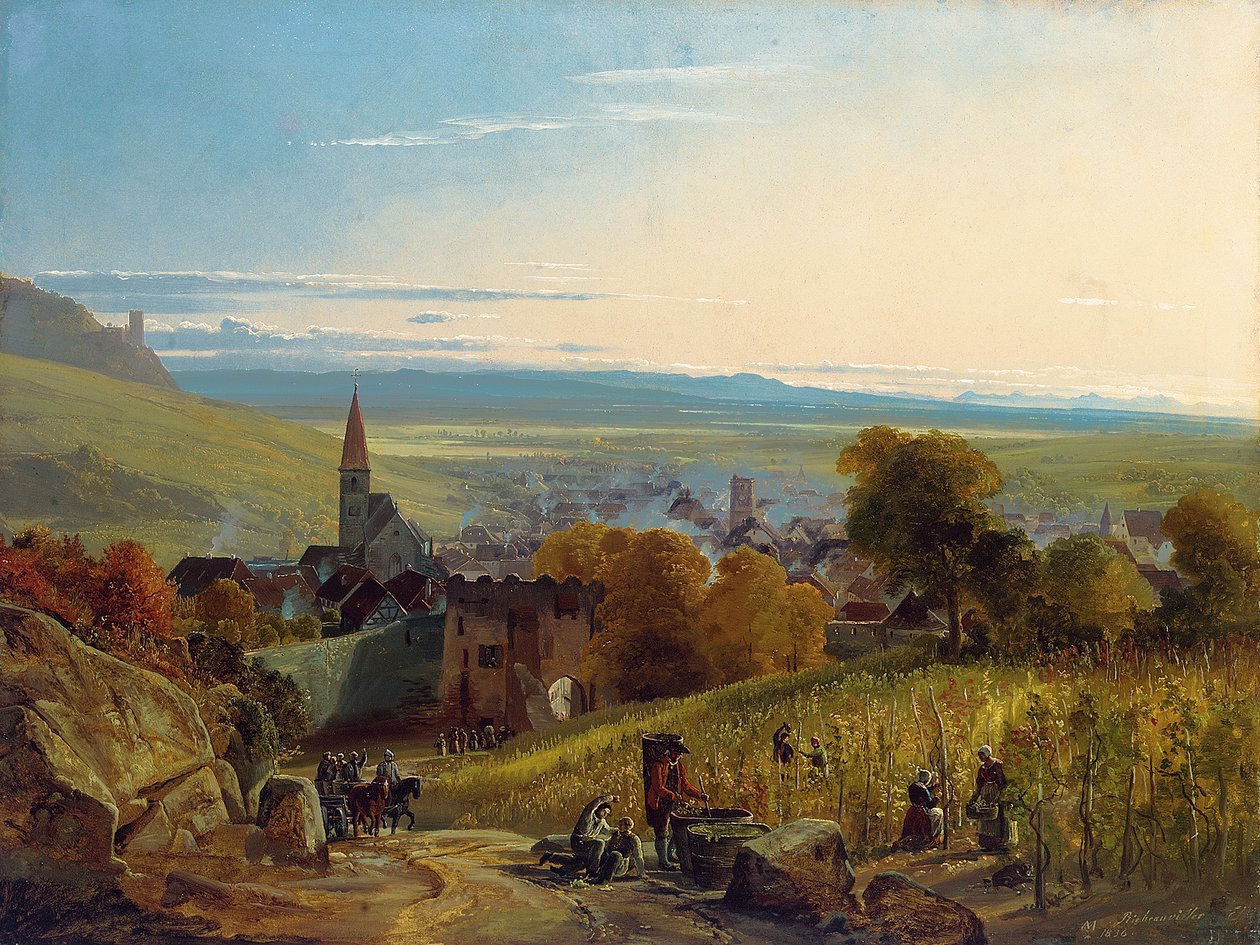 Die Reisenden, 1836 von Christian Ernst Bernhard Morgenstern