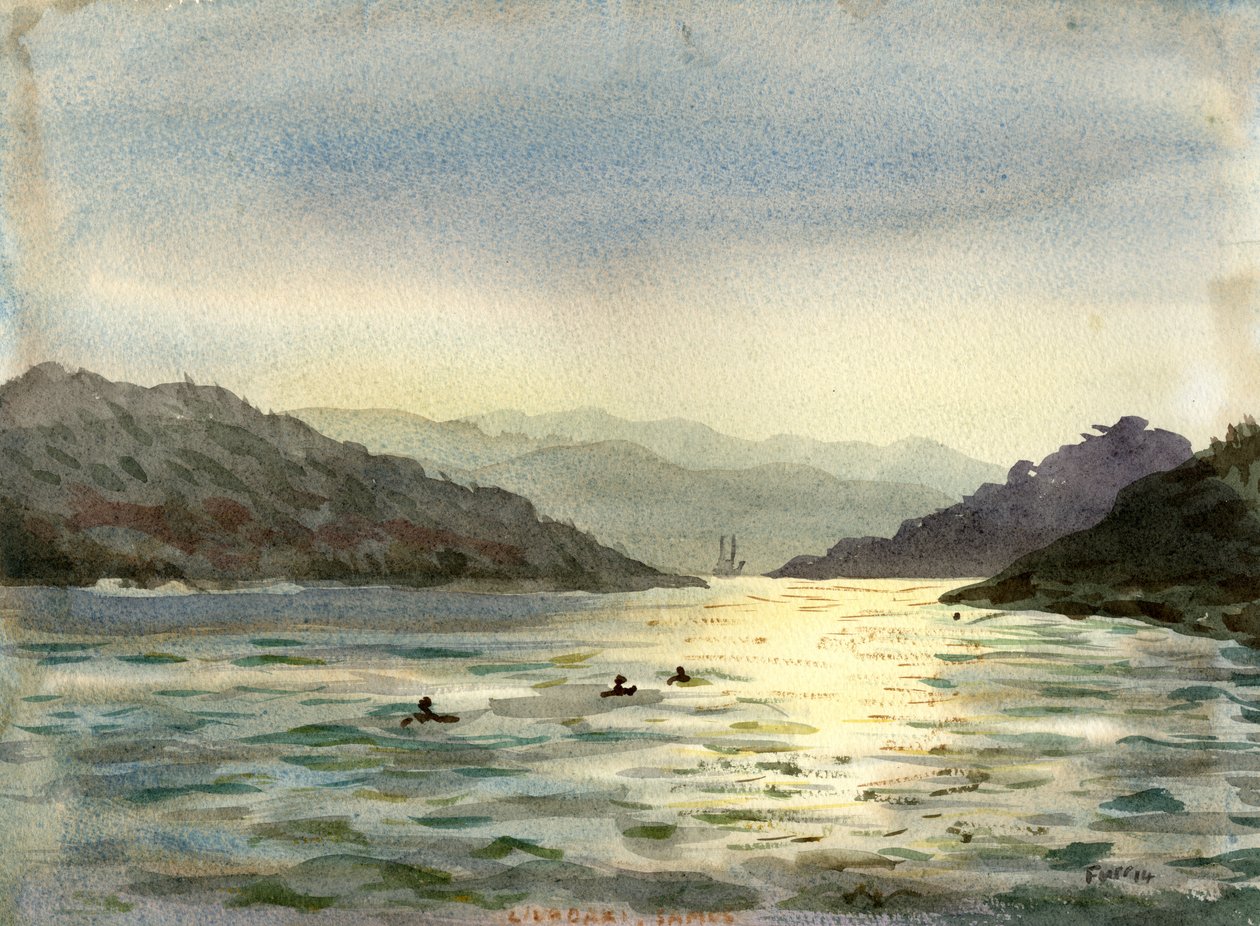 Goldenes Meer von Christian Furr