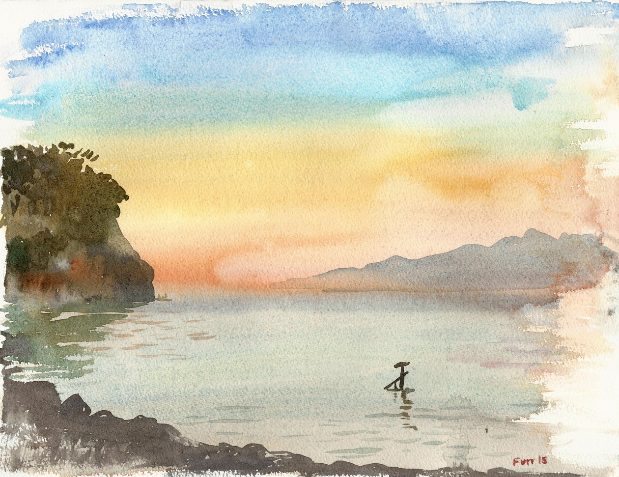 Rose Ionisches Meer von Christian Furr